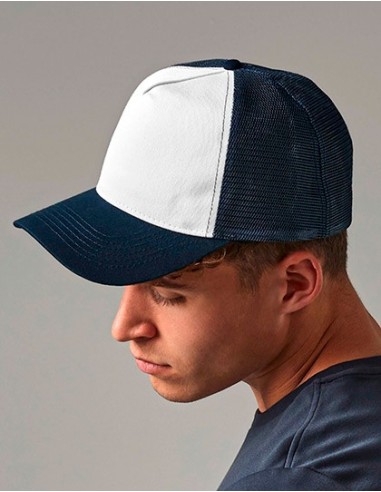 B-B645-Vintage Snapback Trucker Cap